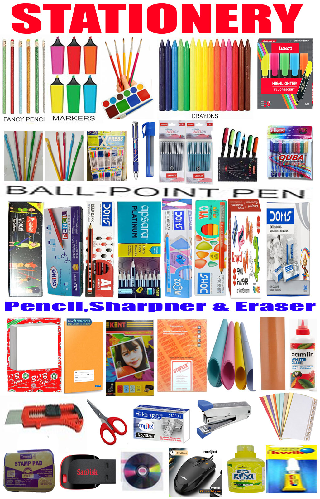 Stationery Items